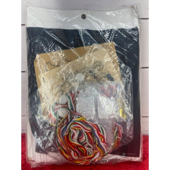 Bucilla Roly Poly Santa and Snowmen Set of 12 Ornaments Felt #83140 - Picture 2 of 9